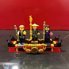 LEGO NINJAGO 15th Anniversary Master Wu, Garmadon & 1st Spinjitzu Master. New !