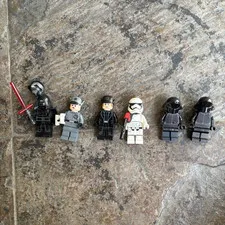 LEGO Star Wars Minifigure Lot of 6 Kylo Ren & Stormtrooper Figures