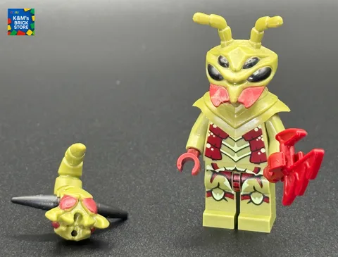 LEGO Minifigure Mantizoid (gs014) with Insectoid : Galaxy Squad 70709 70708
