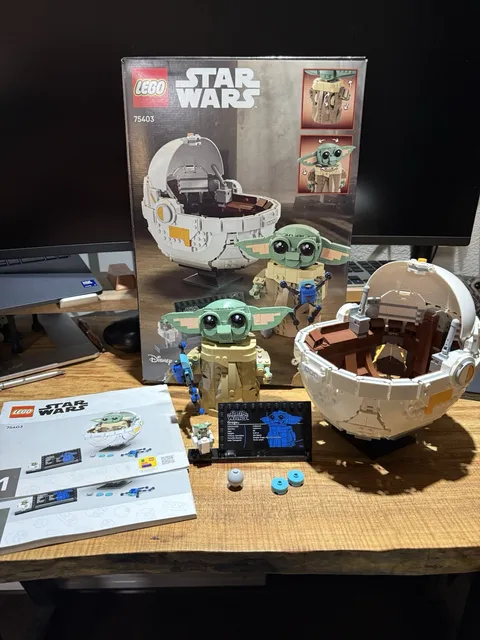 LEGO Disney Star Wars 75403 Grogu with Hover Pram