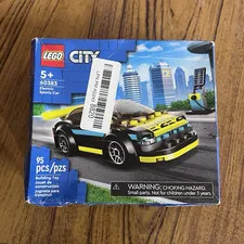 LEGO Retired City 60383 Electric Sports Car Complete Set Boxed 95pc Age 5+