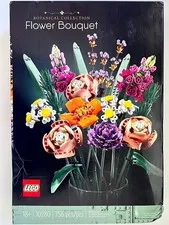 New Sealed LEGO Botanicals 10280 Flower Bouquet 756 pcs Bad Box