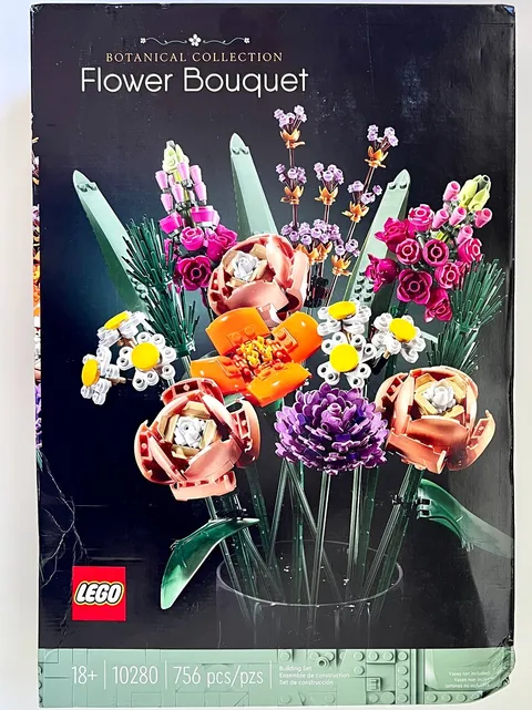 New Sealed LEGO Botanicals 10280 Flower Bouquet 756 pcs Bad Box