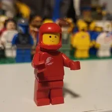 Lego Classic Space Minifigure Red sp005 Vintage CMF Lot Rare Retired 6940 497 1b