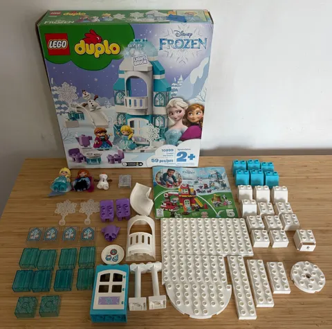LEGO Duplo Disney Frozen Ice Castle (Set 10899) *COMPLETE* in Box 3 Minifigures