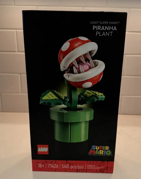 LEGO Super Mario 71426 Piranha Plant New Factory Sealed Building Set