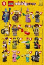 LEGO 71007 Minifigures Series 12 – Complete Set of 16 | Fast Shipping！