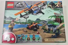 NEW LEGO Jurassic World Velociraptor Biplane Rescue Mission Set 75942