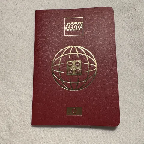 LEGO Store Passport Used with 1 Stamp NEW Japan Version passJA Australia