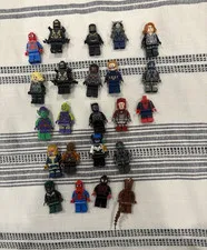 LEGO Marvel Minifigure Lot Spider-Man Avengers: Endgame Superheroes