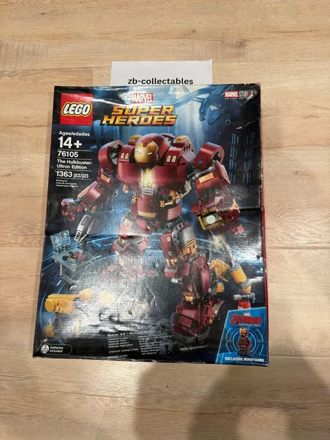 LEGO Marvel: The Hulkbuster: Ultron Edition (76105) New, Sealed, RETIRED
