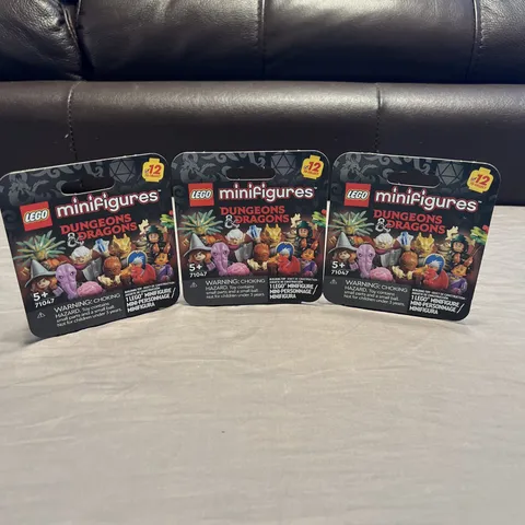 3x LEGO 71047 Minifigures Dungeons & Dragons 2x Dragonborn Paladin 1x Mindflayer