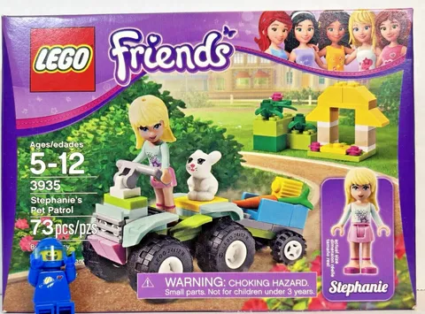 LEGO 3935 Friends Stephanie's Pet Patrol Bunny ATV Tractor New Sealed Retired 