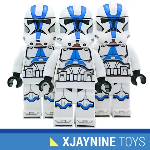 GENUINE LEGO STAR WARS 501st Legion Clone Trooper Minifigs Three Squad Pack NEW