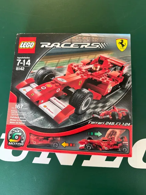 2007 LEGO Racers: Ferrari 248 F1 1:24 (8142) New In-Box