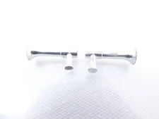 2 LEGO minifigure Chrome Silver Vehicle Car Horn 71182