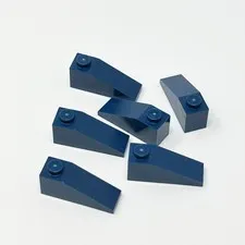 4286 LEGO Parts Slope 33 3x1 (Earth) DARK BLUE (6)