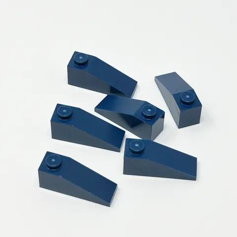 4286 LEGO Parts Slope 33 3x1 (Earth) DARK BLUE (6)