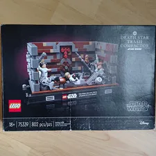LEGO Star Wars Death Star Trash Compactor Diorama 75339 802pcs 18+
