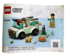 Manual for Lego City Vet Van Rescue 60382