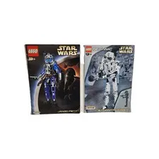 LEGO 8008 8001 (Manual Books Only!)  Star Wars Technic Stormtrooper & Jango Fett