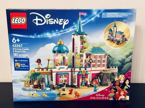 LEGO 43267 Disney Princess Castle & Royal Pets - Brand New