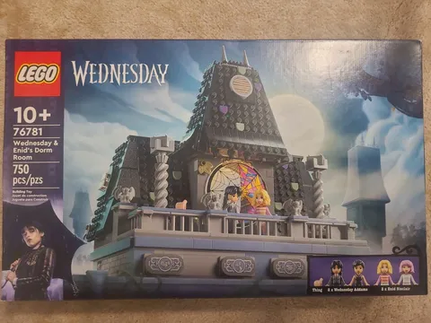 LEGO Set Wednesday & Enid Dorm Room New (#76781) Damaged Box (Read Description)