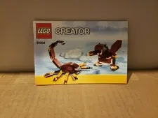 LEGO Creator Fierce Flyer 31004 Instruction Guide MANUAL ONLY