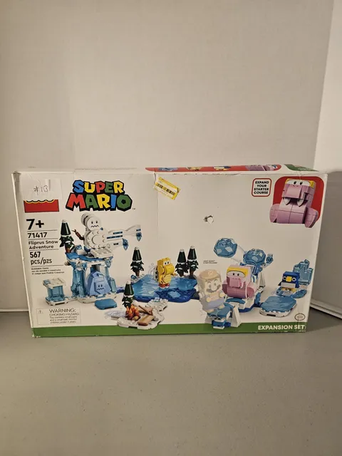 LEGO Super Mario Fliprus Snow Adventure 71417 Expansion Set OPEN/DMG BOX RETIRED