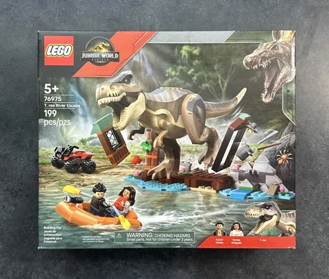 LEGO Jurassic World: T. rex River Escape 76975