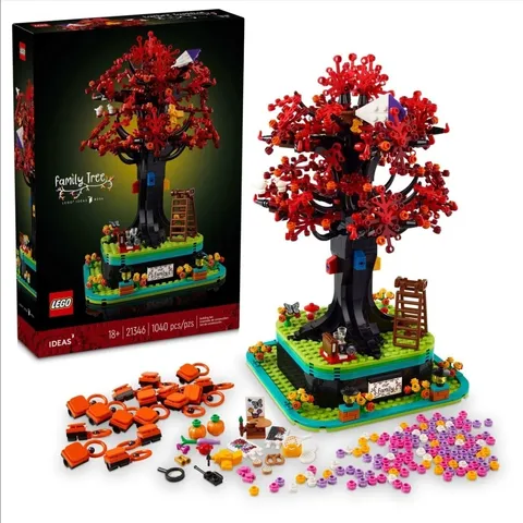 LEGO 21346 Ideas Family Tree NEW Retired Great Heritage Display And Build