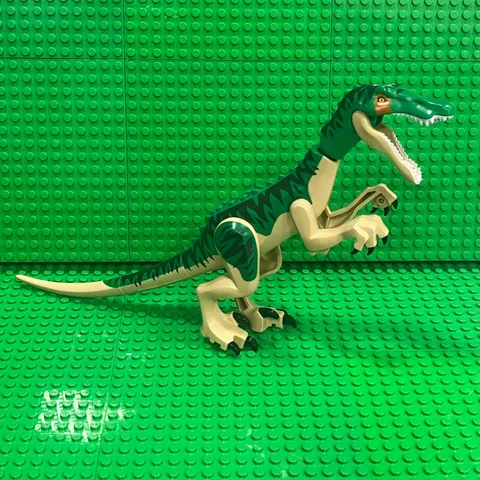 LEGO Baryonyx Dinosaur (baryonyx02) : Dinosaur Boat Escape  : 100% Authentic