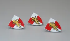 LEGO #27 Gold lion quarters 3 shields minifigures Castle 10223 7946 7188 7949