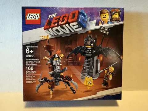 LEGO The LEGO Movie 2: Battle-Ready Batman and MetalBeard (70836)
