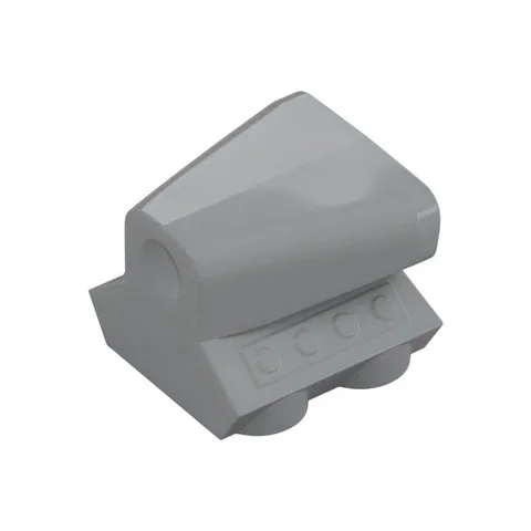 LEGO 16x Light Bluish Gray Vehicle, Air Scoop Engine Top 2 x 2  inv.601