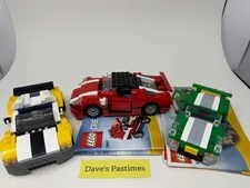 Lego Lot of 3 Creator Traffic Cars 31046 5867 & 6743 All Complete Good Shape
