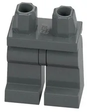 NEW Lego Star Wars MINIFIG Dark Bluish GRAY LEGS Plain Lower Body Part D472