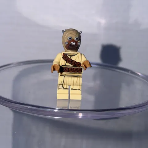 Lego Star Wars Tusken Raider Head Spikes Diagonal Belt Minifigure 75270 75265