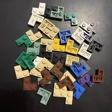 Lot Of 44 LEGO Parts 2420 Plate 2x2 Corner