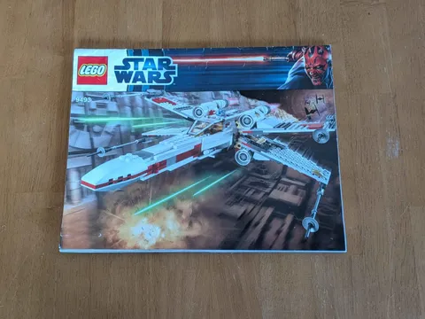 LEGO 9493 Instruction Manual Only Star Wars X-Wing Starfighter Retired 2012