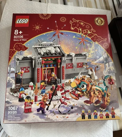 LEGO 80106 Story of Nian Set 1067 pcs New and Sealed
