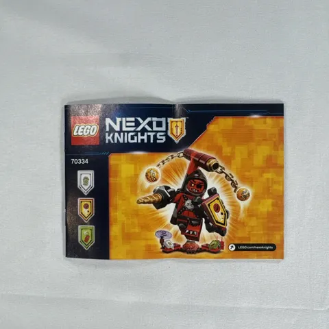 LEGO Nexo Knights Ultimate Beast Master 70334 Instruction Manual ONLY Booklet
