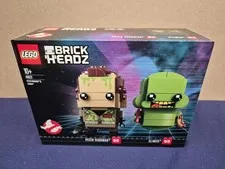 Lego 41622 Brickheadz Icons Ghostbusters Peter Venkman & Slimer 75827 2018 - Bra