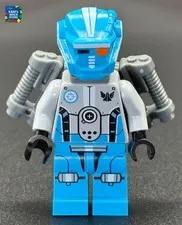 LEGO ®-Minifigur Galaxy Squad Dark Azure Robot Sidekick Set 70700 70003 gs007