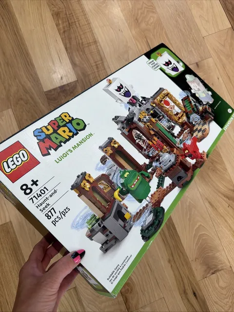 LEGO Super Mario #71401 Luigi's Mansion Haunt And Seek 877pcs Age 8+ NEW NIB