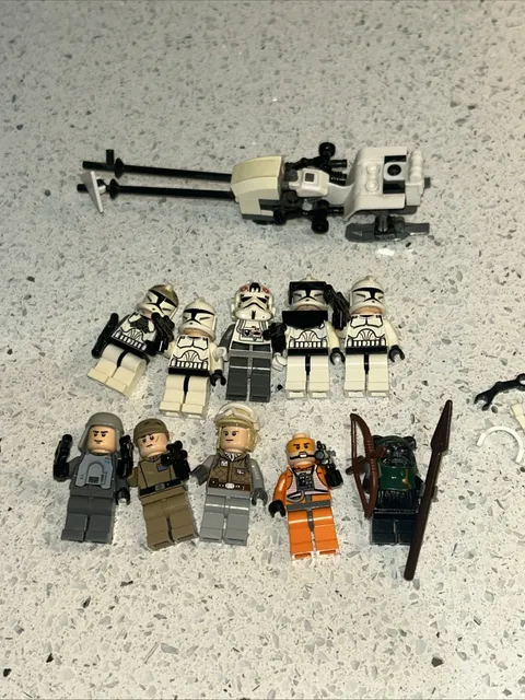Lego Star Wars Mini Figure A Lot Of 10 Storm Troopers Imperial Guards Ewoks