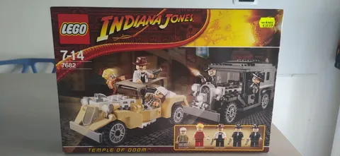 LEGO Indiana Jones 7682 Shanghai Chase NEW Sealed MISB NISB Retired Rare Box