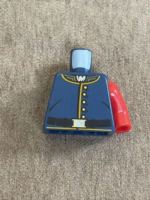 LEGO 2013 Lone Ranger Minifigure Torso Cavalry Uniform For Soldier
