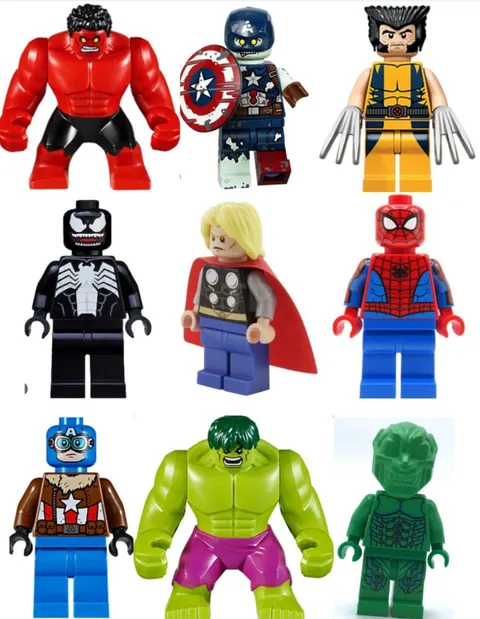 LEGO Marvel Minifigures - HEROS & VILLIANS - YOU CHOOSE - FAST SHIP - GENUINE
