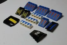 Assorted LEGO Parts with Decals